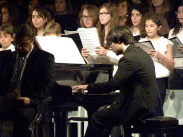 Durante l'esecuzione dei Carmina Burana di Carl Orff